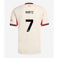 Pánský Fotbalový dres Liverpool Florian Wirtz #7 2025-26 Venkovní Krátký Rukáv